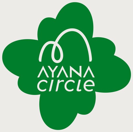 AYANA circle flower logo