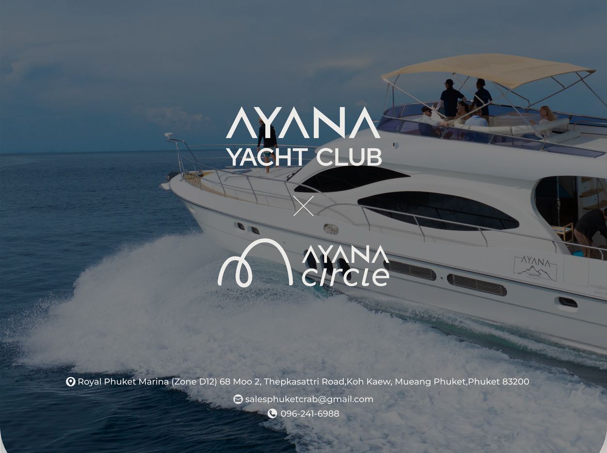 AYANA Yacht Club × AYANA circle